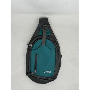 Qaroi  Caroi Crossbody Sling Backpack Bag Travel Hiking Chest Teal